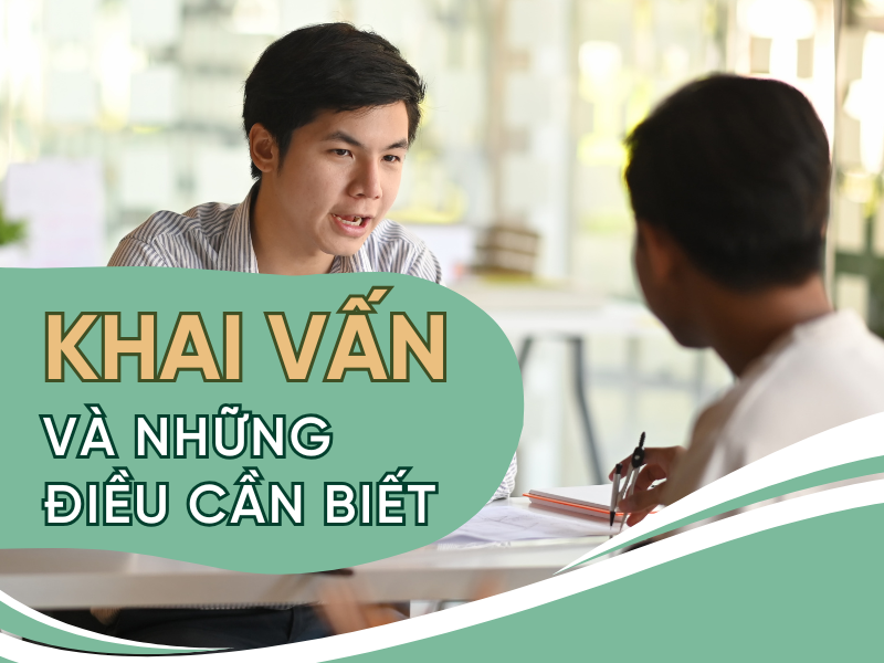 khai vấn là gì