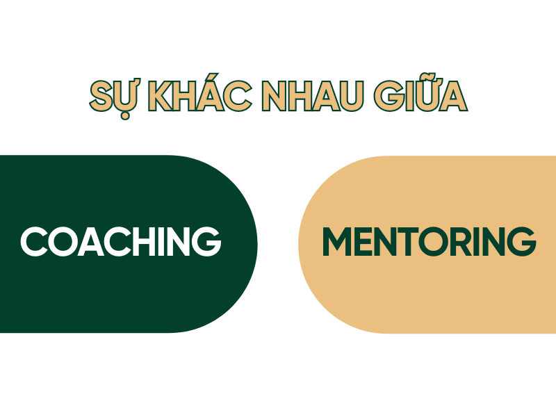 So sánh giữa Coaching và Mentoring